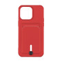 Чохол TPU Colorfull Pocket Card для iPhone 15 Pro Max Червоний - фото 6