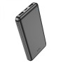 УМБ Hoco J100 High-ranking 10000 mAh Чорний