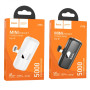 Повербанк Hoco J116 Pocket with digital display iP 5000mAh Черный - фото 2