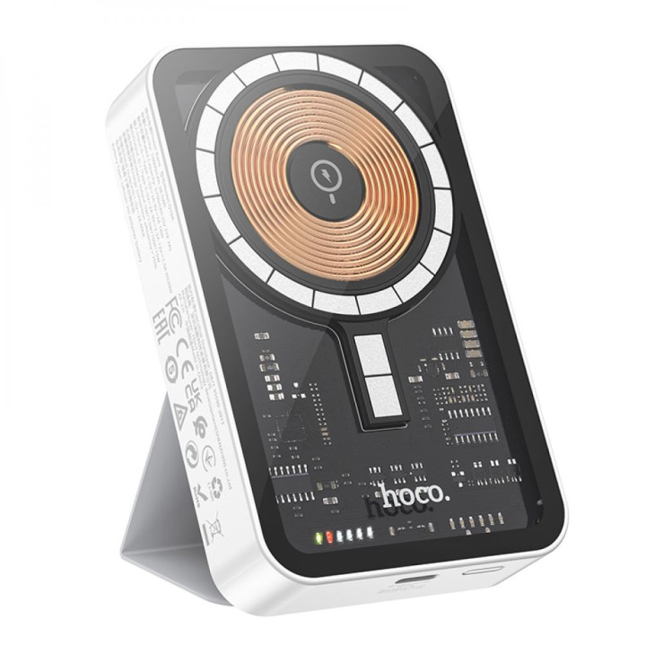 Повербанк Hoco Q10A PD20W Wireless Fast Charging 10000mAh