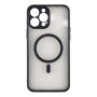 Чехол TPU+PC Anti Drop Full Camera with MagSafe для iPhone 15 Pro Max Черный