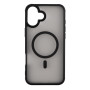 Чехол TPU+PC Anti Drop with MagSafe для iPhone 16 Plus Черный
