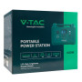 Зарядная станция V-TAC VT-606N, 600W(1kW peak), 576Wh, QC 18W, PD 65W, DC, LiFePO4  - фото 8