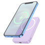 Повербанк Hoco J109 PD20W Easy Wireless Fast Charging 5000mAh Фиолетовый - фото 3