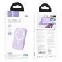 Повербанк Hoco J109 PD20W Easy Wireless Fast Charging 5000mAh Фиолетовый - фото 6