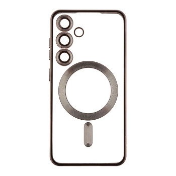 Чехол TPU Metallic Full Camera with Magsafe для Samsung Galaxy S24 (S921)