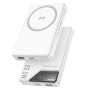 Повербанк Borofone BJ49 Astute 22.5W+PD20W magnetic 10000mAh Белый - фото 4