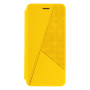 Чехол-книжка кожа Twist для Xiaomi Poco M3 Pro Желтый - фото 3