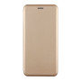 Чехол-книжка кожа для Oppo A18 Золотистый - фото 4
