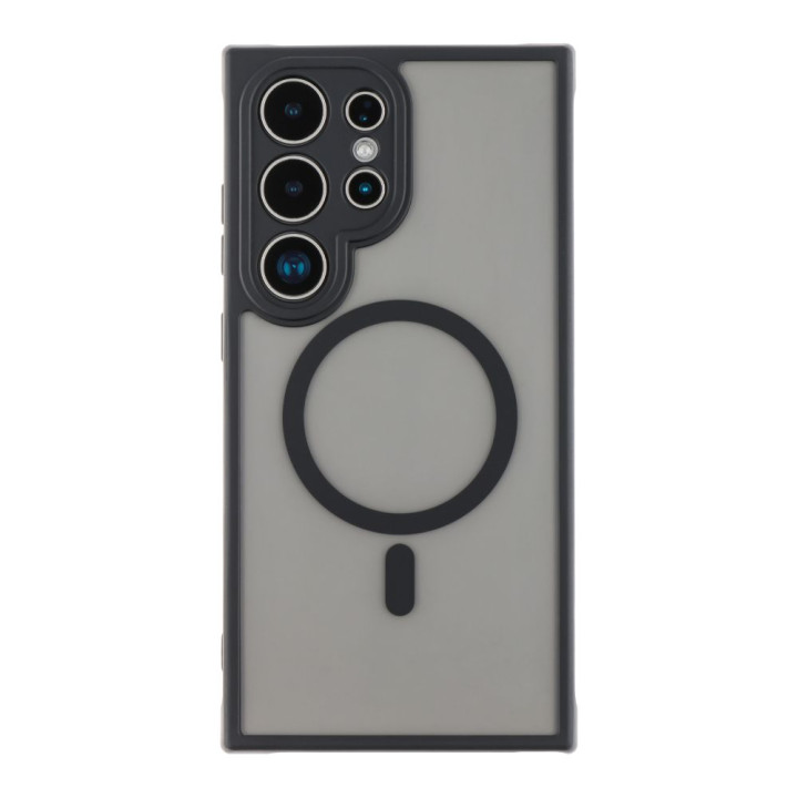 Чехол TPU+PC Anti Drop Full Camera with MagSafe для Samsung S24 Ultra 5G (S928)