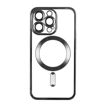 Чохол TPU Metallic Full Camera with Magsafe для iPhone 13 Pro Max