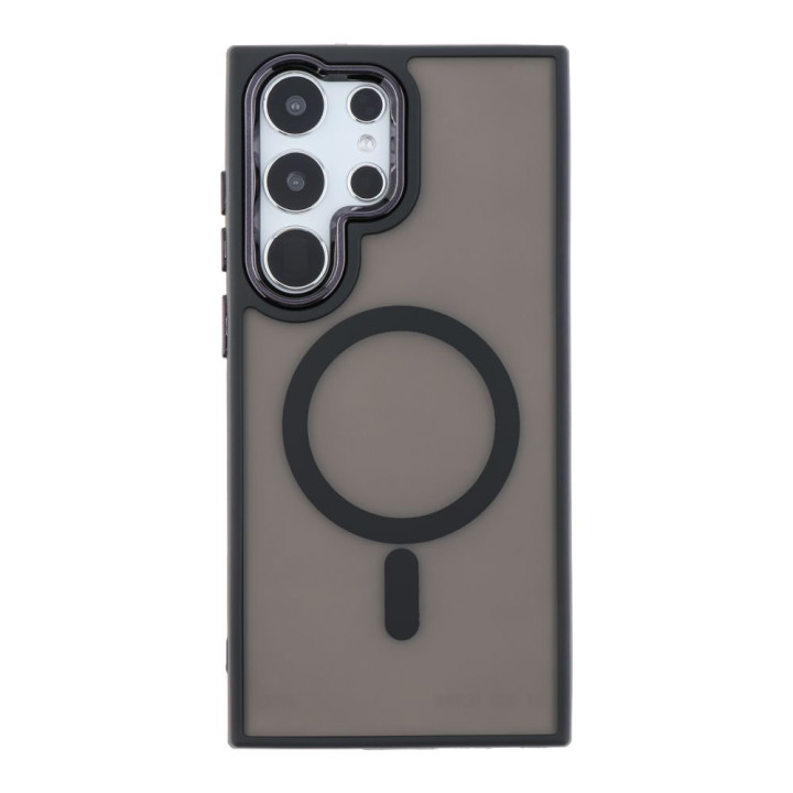 Чехол TPU+PC Space Magnetic Color with Magsafe для Samsung S23 Ultra 5G (S918)