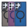 Чехол TPU+PC Space Magnetic Color with Magsafe для Samsung S23 Ultra 5G (S918)  - фото 4
