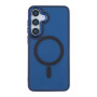 Чехол TPU+PC Space Magnetic Color with Magsafe для Samsung S23 FE 5G (S711) Темно-Синий