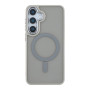 Чехол TPU+PC Space Magnetic Color with Magsafe для Samsung S24 FE 5G (S721) Серый - фото 4