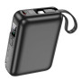 УМБ Borofone BJ59 Refined 22.5W+PD20W with magnetic cable 10000mAh Чорний - фото 4