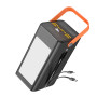 Повербанк Hoco DB49 Action 22.5W fully compatible with light 100000 mAh Черный - фото 2