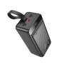 Повербанк Hoco J123C Element 22.5W+PD20W with digital display 60000 mAh  - фото 6
