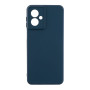 Чехол Silicone Cover Full Camera (A) для Motorola G55 Темно-Синий