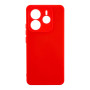 Чехол Silicone Cover Full Camera (A) для Xiaomi Redmi Note 14 5G Красный - фото 2