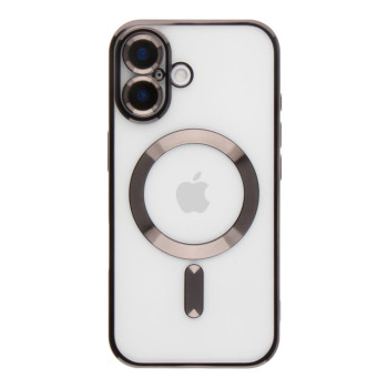 Чохол TPU Metallic Full Camera with Magsafe для iPhone 16