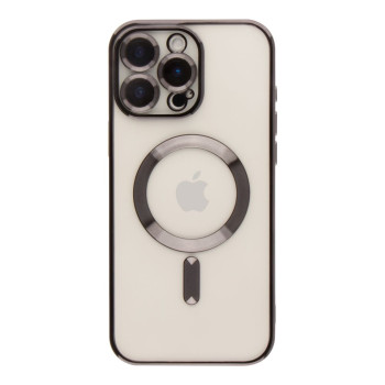 Чехол TPU Metallic Full Camera with Magsafe для iPhone 16 Pro