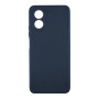 Чехол Silicone Cover Full Camera (A) для Oppo A18/A38 Темно-Синий