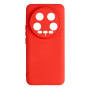 Чехол Silicone Cover Full Camera (A) для Xiaomi 14 Ultra Красный - фото 2