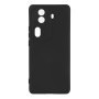 Чехол Silicone Cover Full Camera (A) для Oppo Reno 11 Pro Черный - фото 3