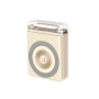 Повербанк XO PR226 Mini Transparent Magnetic Absorption 15W 10000mAh Бежевый - фото 4