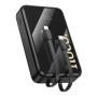 Повербанк Hoco Q37A Graceful 22.5W+PD20W with two cables 20000mAh Черный - фото 2