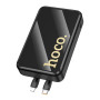 Повербанк Hoco Q37A Graceful 22.5W+PD20W with two cables 20000mAh Черный - фото 4