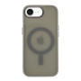 Чехол TPU+PC Space Magnetic Color with Magsafe для iPhone 16e Серый - фото 5