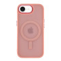 Чехол TPU+PC Space Magnetic Color with Magsafe для iPhone 16e Розовый - фото 6