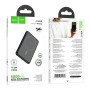 Повербанк Hoco J140A Tony PD20W ultra-thin magnetic 5000mAh Черный - фото 7