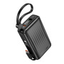 УМБ Borofone BJ70 Source dual PD20W with cable 10000 mAh Чорний
