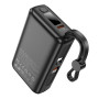 УМБ Borofone BJ70 Source dual PD20W with cable 10000 mAh Чорний - фото 3