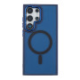 Чехол TPU+PC Space Magnetic Color with Magsafe для Samsung Galaxy S25 Ultra 5G (S938) Темно-Синий - фото 2