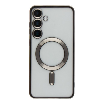 Чехол TPU Metallic Full Camera with Magsafe для Samsung Galaxy S25 5G (S931)