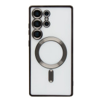 Чoхол TPU Metallic Full Camera with Magsafe для Samsung Galaxy S25 Ultra 5G (S938)
