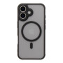 Чехол TPU+PC Anti Drop Full Camera with MagSafe для iPhone 16 Plus Черный