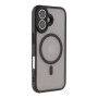 Чехол TPU+PC Anti Drop Full Camera with MagSafe для iPhone 16 Plus Черный - фото 7