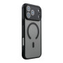 Чехол TPU+PC Anti Drop Full Camera with MagSafe-C для iPhone 17 Pro Max Черный - фото 3