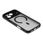 Чехол TPU+PC Anti Drop Full Camera with MagSafe-C для iPhone 17 Pro Max Черный - фото 6