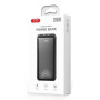УМБ XO PB313 Light display mobile power 20000mA Чорний - фото 2