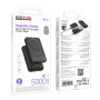 УМБ Borofone BJ82 Dawn magnetic wireless 5000mAh Чорний - фото 4