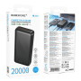 УМБ Borofone BJ80A Clever 22.5W+PD20W fully compatible 20000mAh Чорний - фото 4