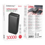 УМБ Borofone BJ80B Clever 22.5W+PD20W fully compatible 30000mAh Чорний - фото 4