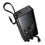 УМБ Hoco J156A Founder 22.5W+PD20W fully compatible power bank with four cables 20000mAh Чорний - фото 2