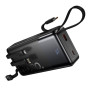 УМБ Hoco J156A Founder 22.5W+PD20W fully compatible power bank with four cables 20000mAh Чорний - фото 5